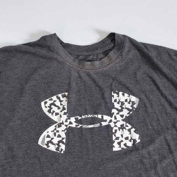 Under Armour short sleeve T-shirt street wear grey women's size XS Loose - Picture 2 of 6